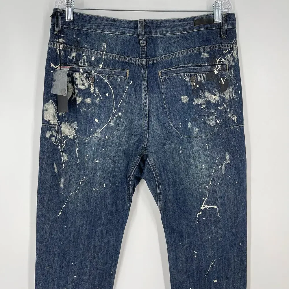 Man X One Teaspoon Jeans Mr Golds‎ Cowboy Men's 34R NWT